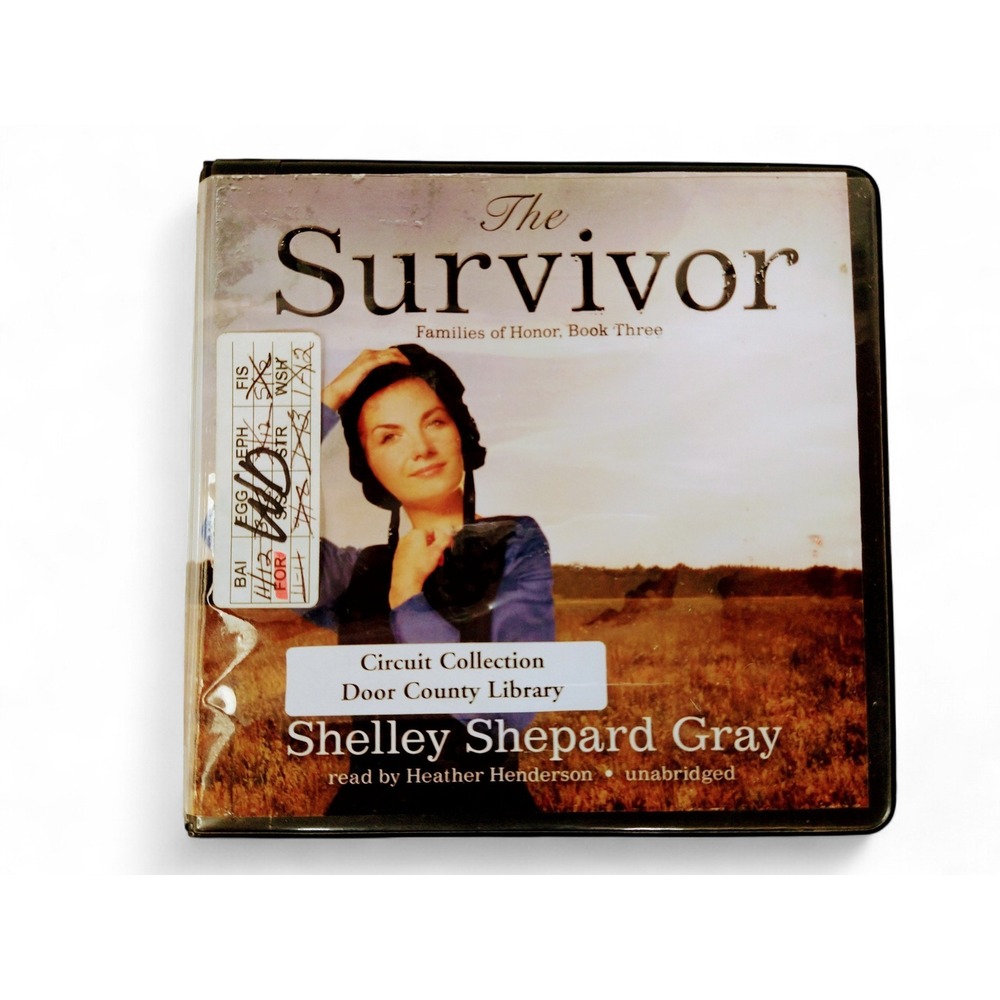 The Survivor Audiobook CD Shelley Shepard Gray Unabridged Christian Fiction ExLb